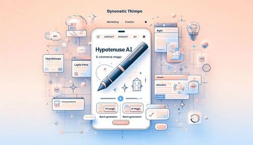 Hypotenuse AI: AI Writer for E-Commerce & Content Marketing