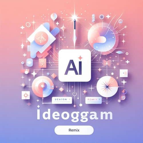 Ideogram canvas showcasing prompt input, editable image tiles, and clear typographic integration in generated visuals.