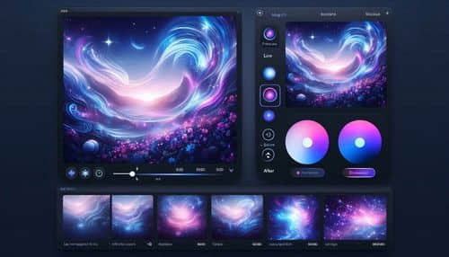 Magnific creative AI dashboard showing image upscaling, photo enhancement, texture reconstruction, product shot refinement, AI art improvement, video generation, audio tools, and campaign-ready creative assets.