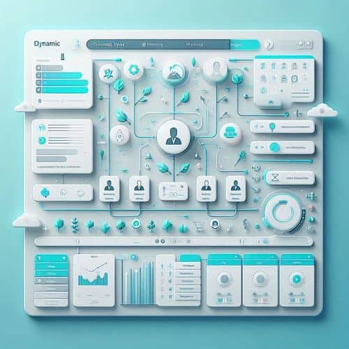 Lever dashboard showing candidate pipeline stages, sourcing tools, interview scheduling, and analytics panels.