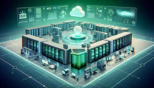 NVIDIA platform dashboard showing GPU accelerated computing, DGX AI systems, CUDA developer tools, Omniverse physical AI simulation, robotics workflows, AI Enterprise software, data center infrastructure, and AI model deployment.