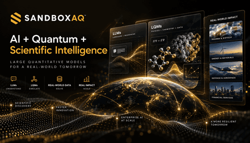 SandboxAQ REAQT: Large Quantitative Models for Real-World Science