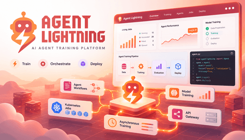 Agent Lightning: Lightweight Agent Training and Deployment Framework
