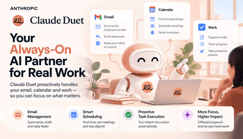 Claude Duet: agente proactivo para flujos de trabajo profesionales