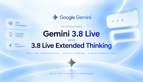 Gemini 3.8 Live and 3.8 Live Extended Thinking: Real Time Voice Agents with Visual Context and Parallel Tool Use