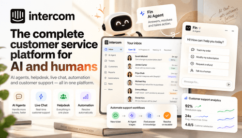 Intercom Helpdesk with Fin AI Agent for Customer Service