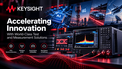 Plataforma de teste e medição da Keysight para instrumentação de RF com IA