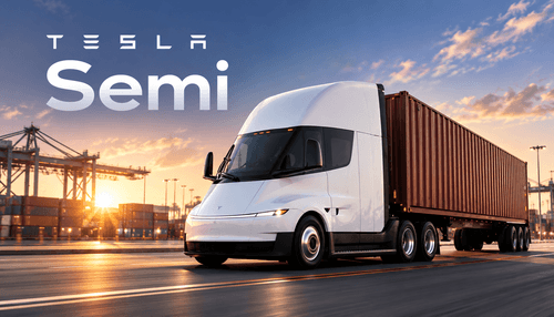 Tesla Semi: Xe Tải Điện Hạng 8 với Hỗ Trợ Lái và Giám Sát Đội Xe