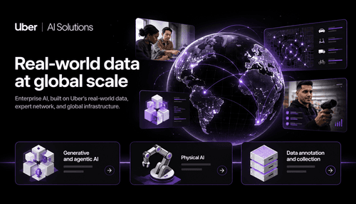 Uber AI Solutions: plataforma de datos del mundo real para la IA empresarial