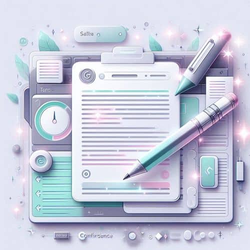 Grammarly interface showing real-time corrections, tone adjustments, and generative writing options within your writing workflow.