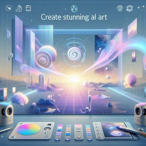 Leonardo AI interface showcasing art generation, style controls, and gallery previews.