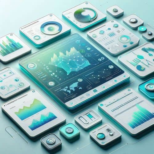 Bảng điều khiển Qlik hiển thị các trực quan hóa dữ liệu tương tác, thông tin chi tiết phân tích và khám phá dữ liệu thời gian thực.